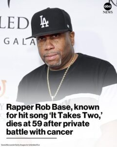 Remembering Rob Base of Rob Base & DJ E-Z Rock, hit song "It Takes Two, Dies of Cancer at 59